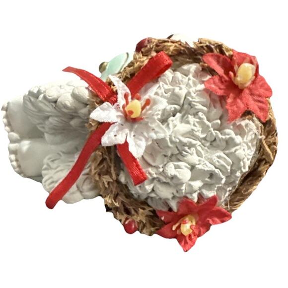 Dreamsicles Christmas Angel Figurine Cookie Jar 2002 Enesco 3" Collectible - Picture 8 of 9